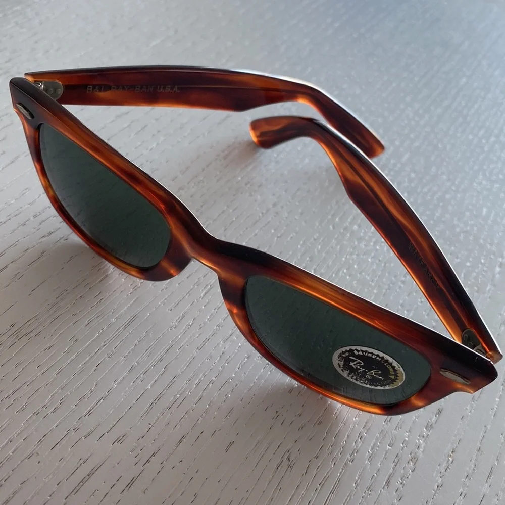 🛍️ MID-YEAR SALE 🛍️ NEW - Vintage Wayfarer’s by RayBan USA - Picture 6 of 11